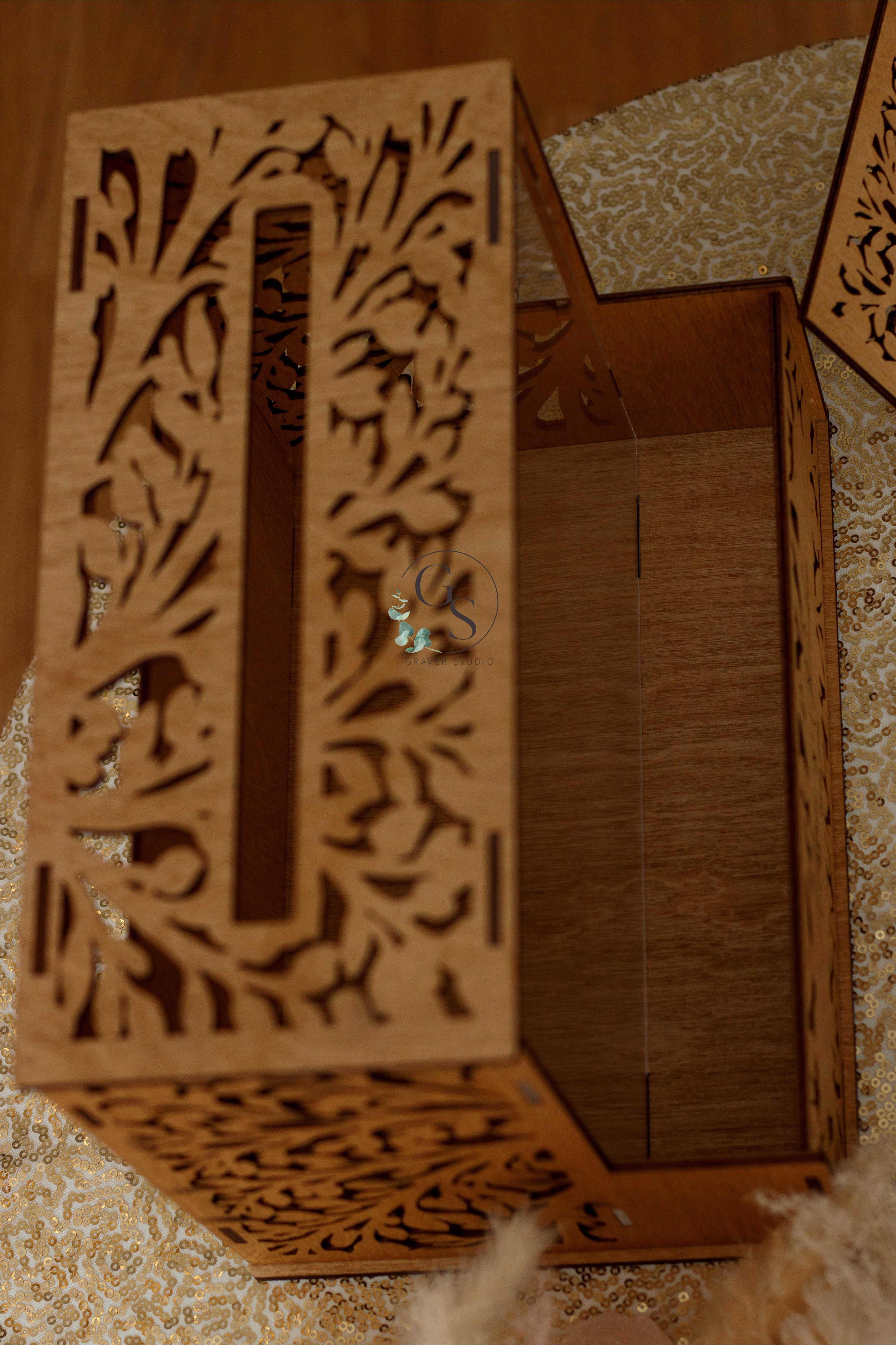 Personalized Wedding Card Box