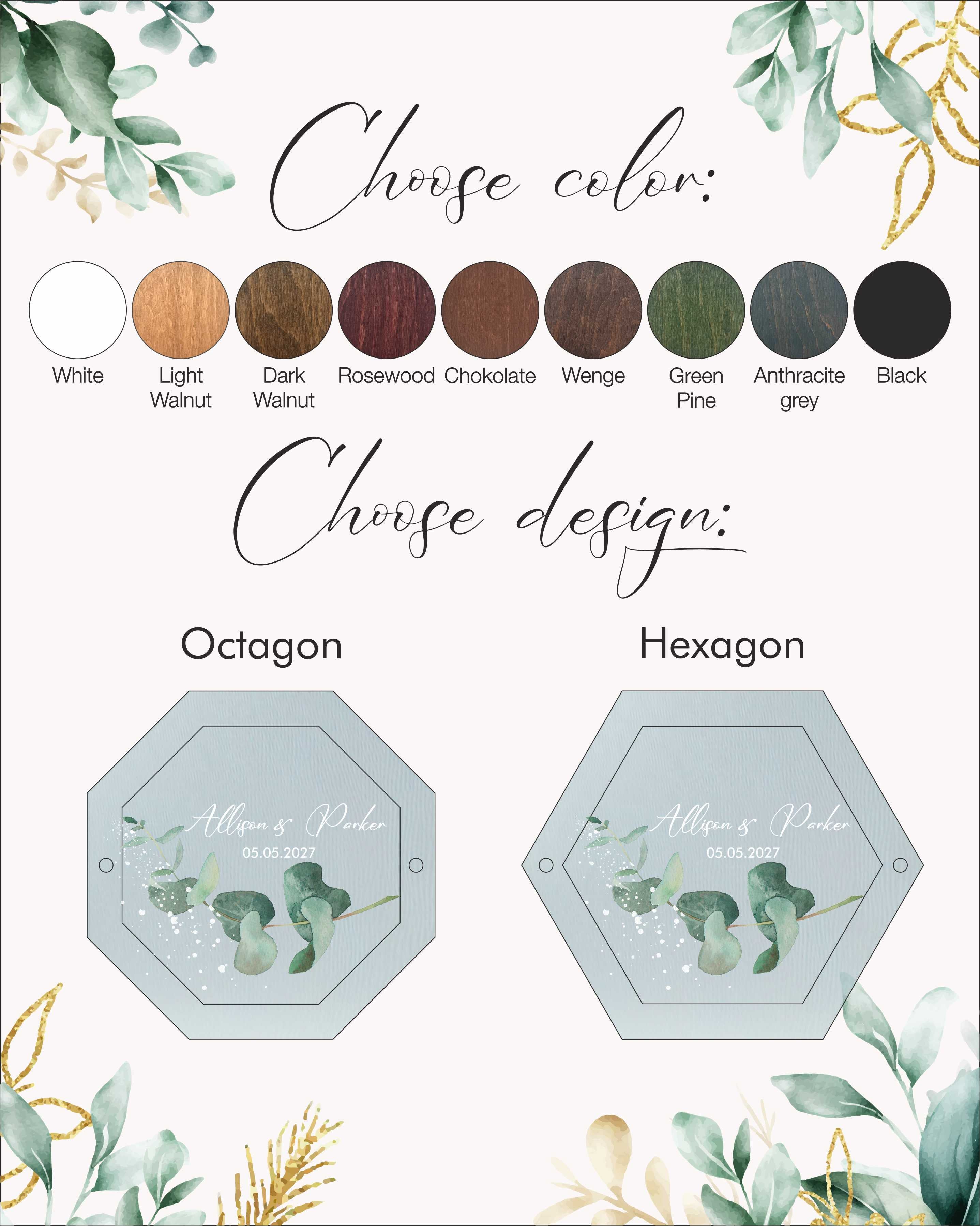 Personalized Engagement Ring Box with uv print