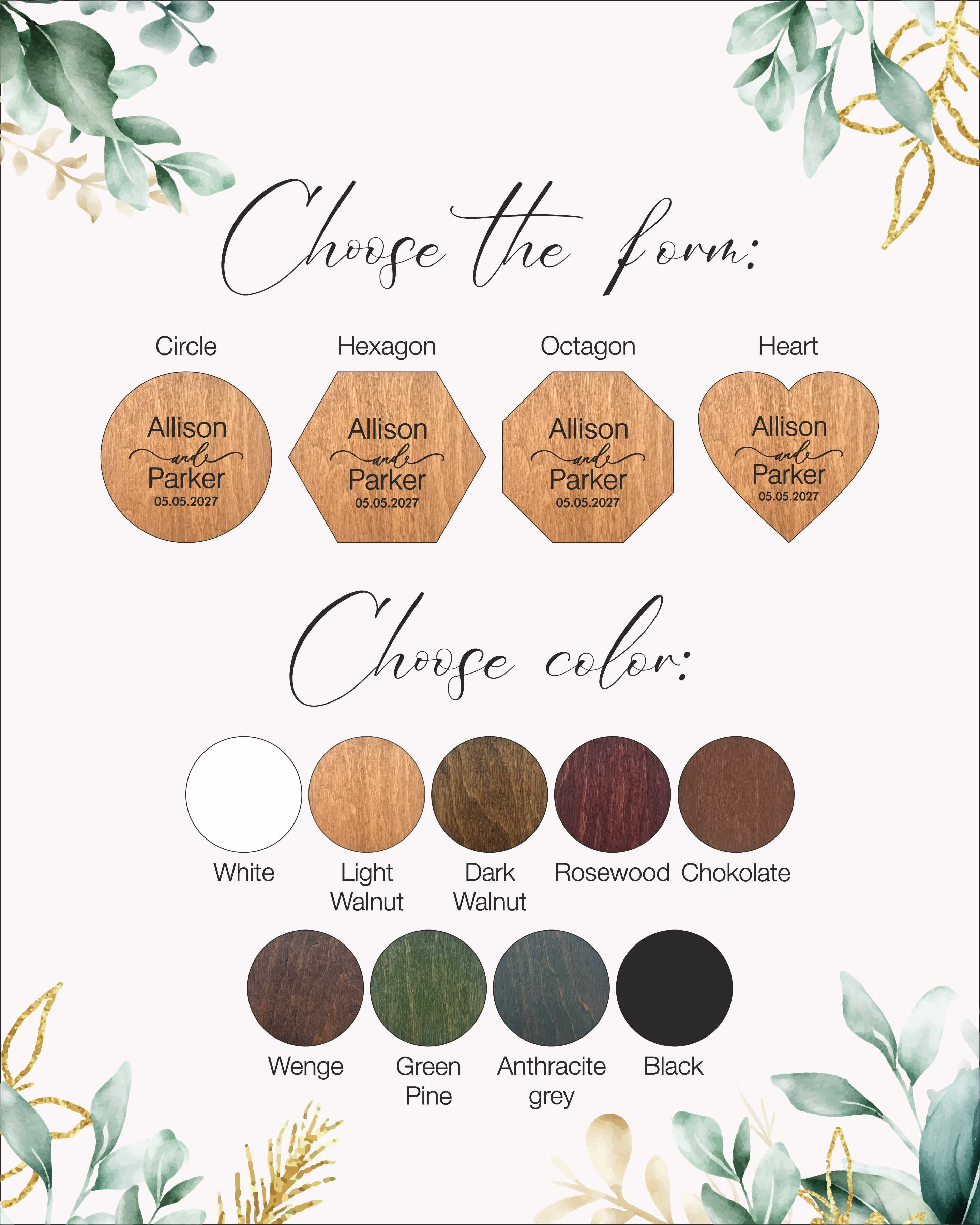 Custom wood ring holder for wedding photography