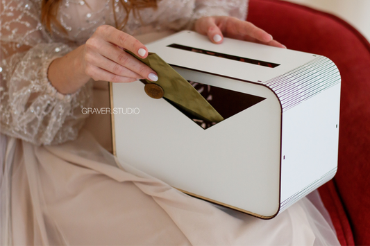 Rectangular Wedding Card Box