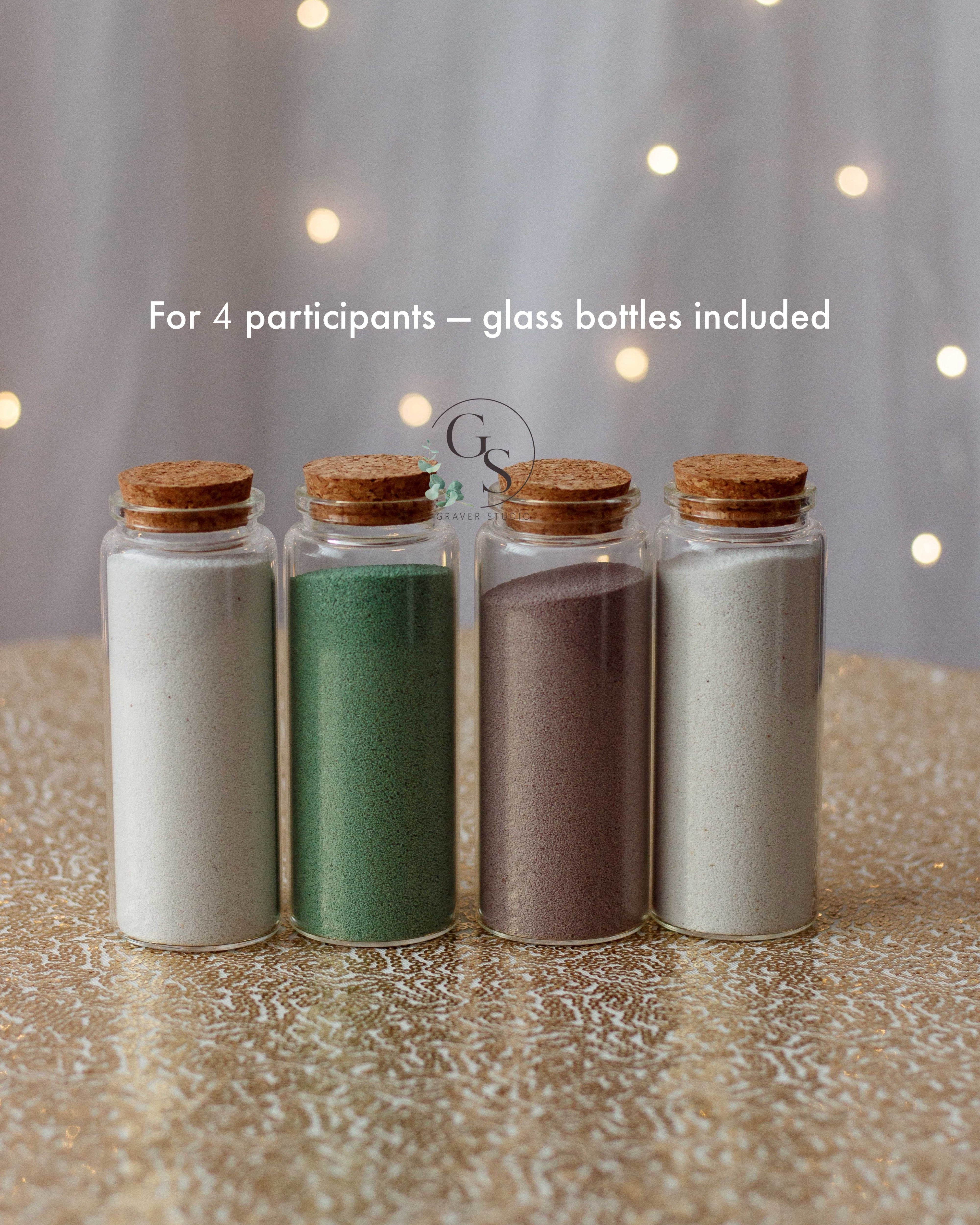 Wedding memory frame for sand ceremony blending two lives together