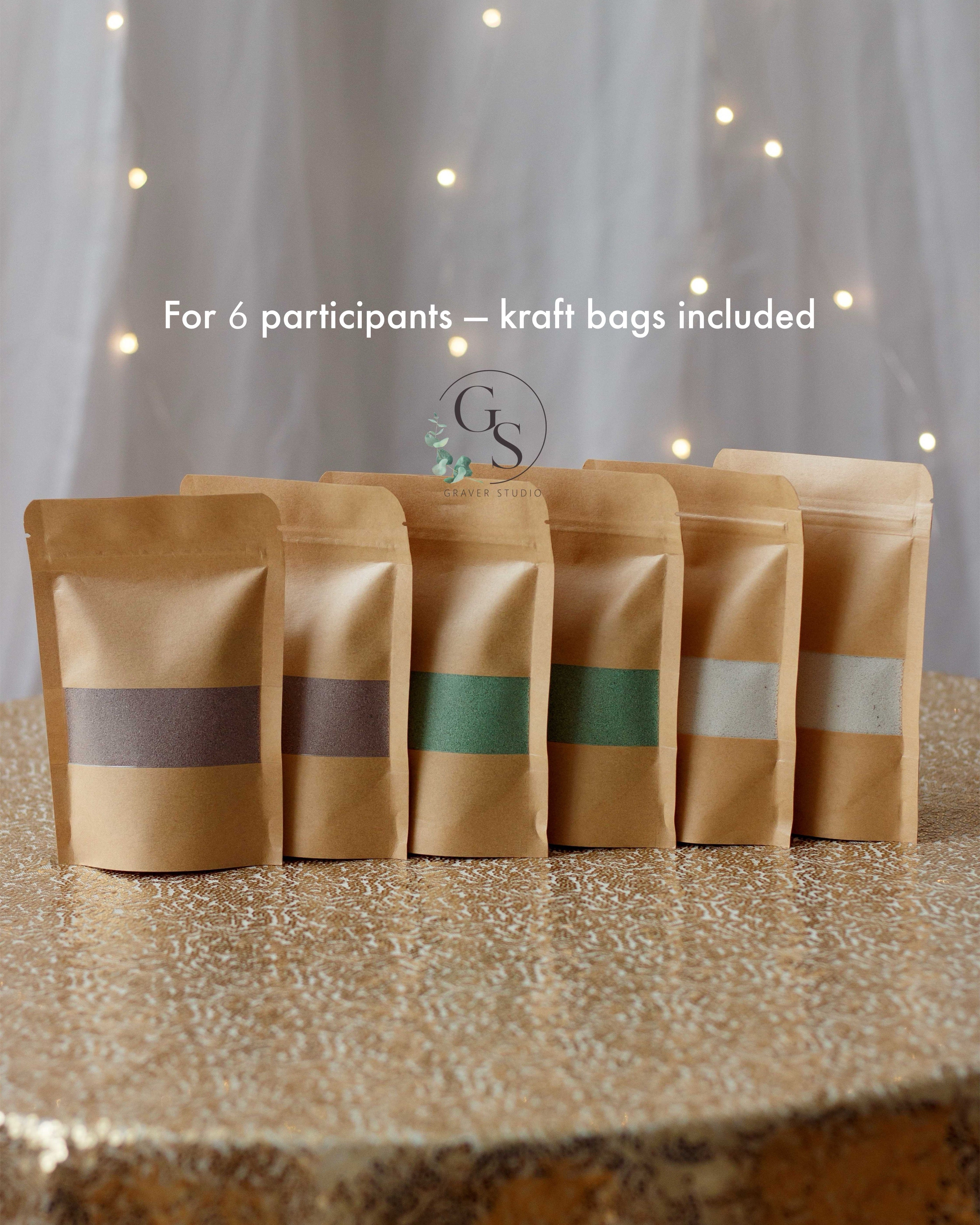 Handmade sand ceremony frame for couple unity ritual