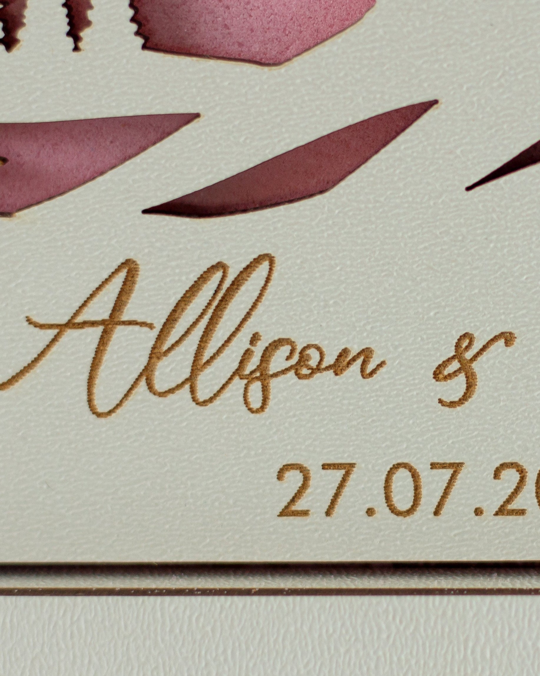 Mountain wedding unity sand shadow box personalized gift