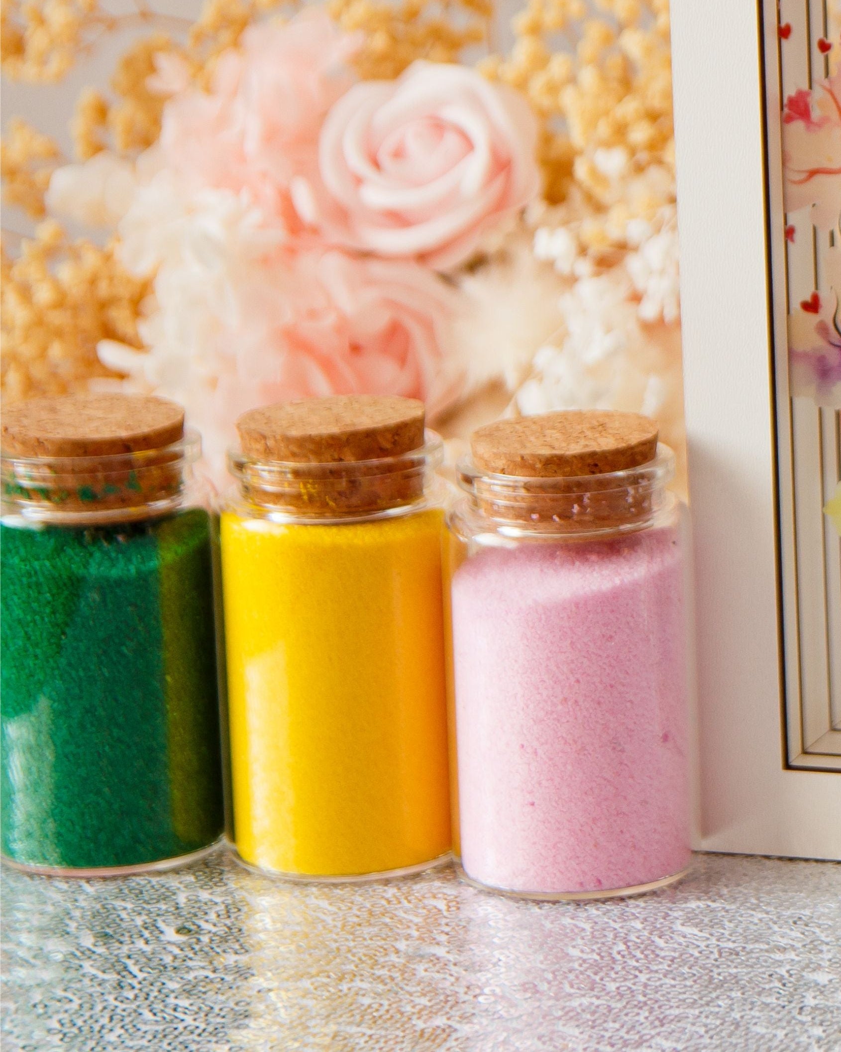 Unique wedding unity ritual frame for modern couples