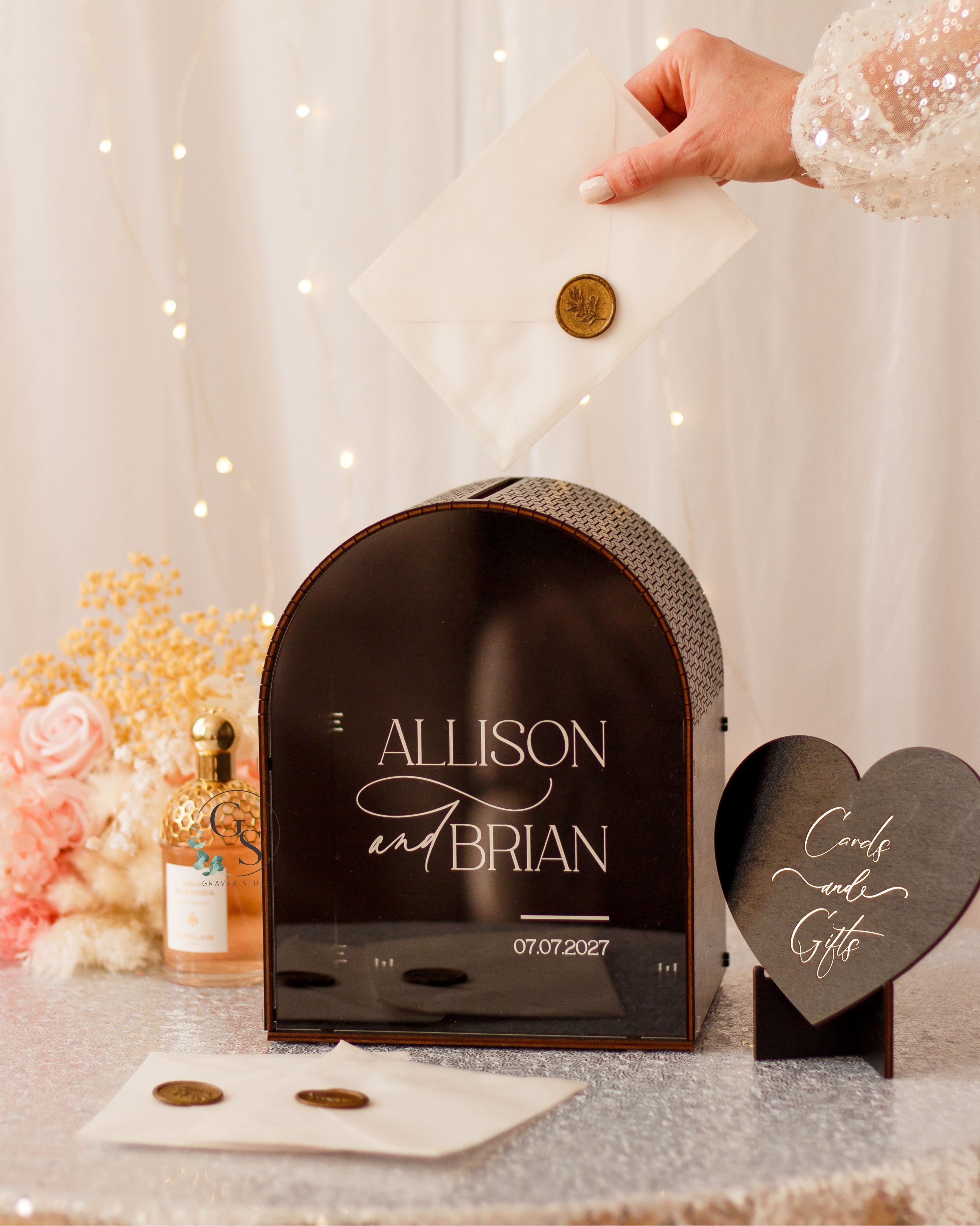 Wedding Card Box for Envelopes — A Timeless Keepsake for Your Special Day