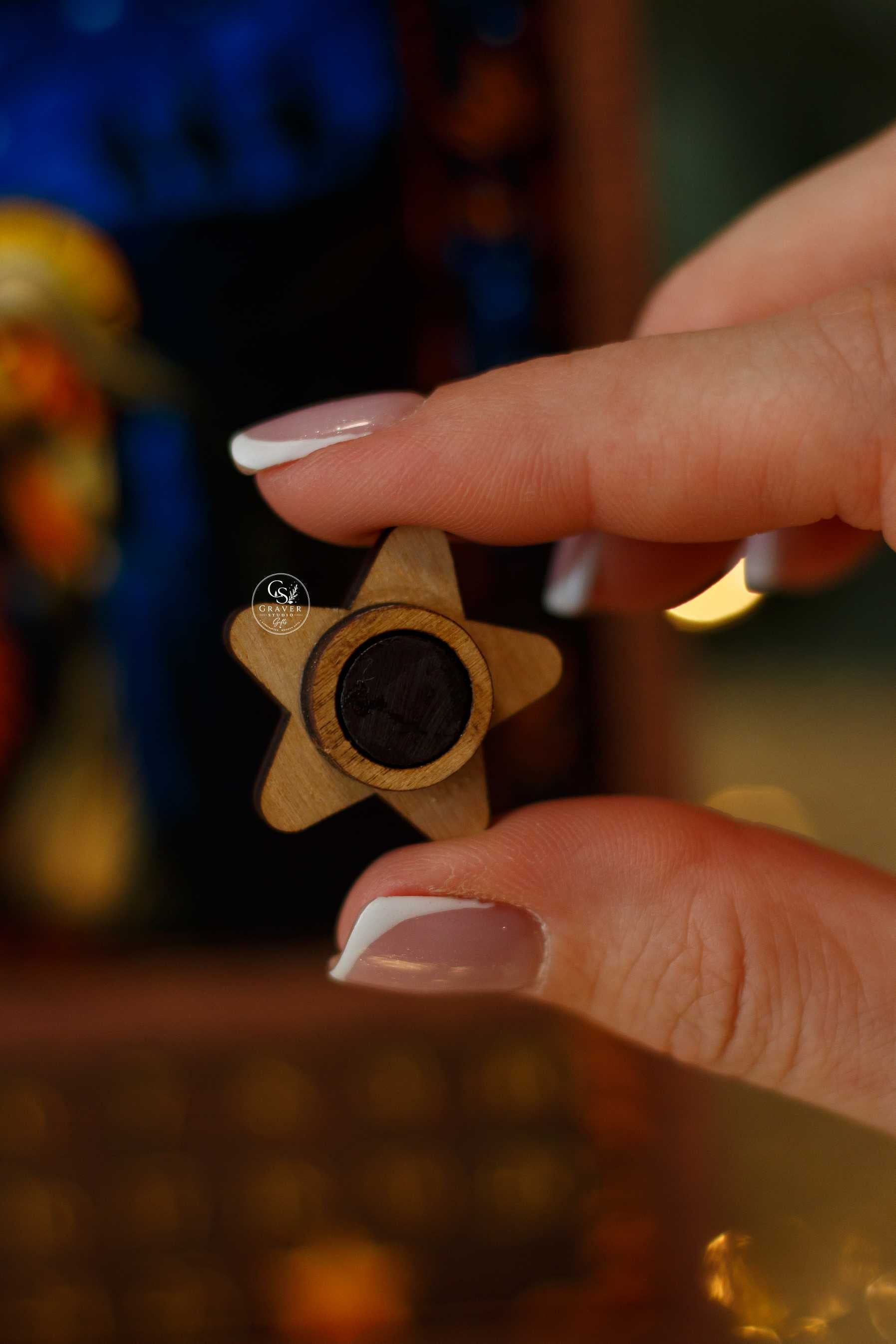 Wooden Magnetic Nativity Advent Calendar
