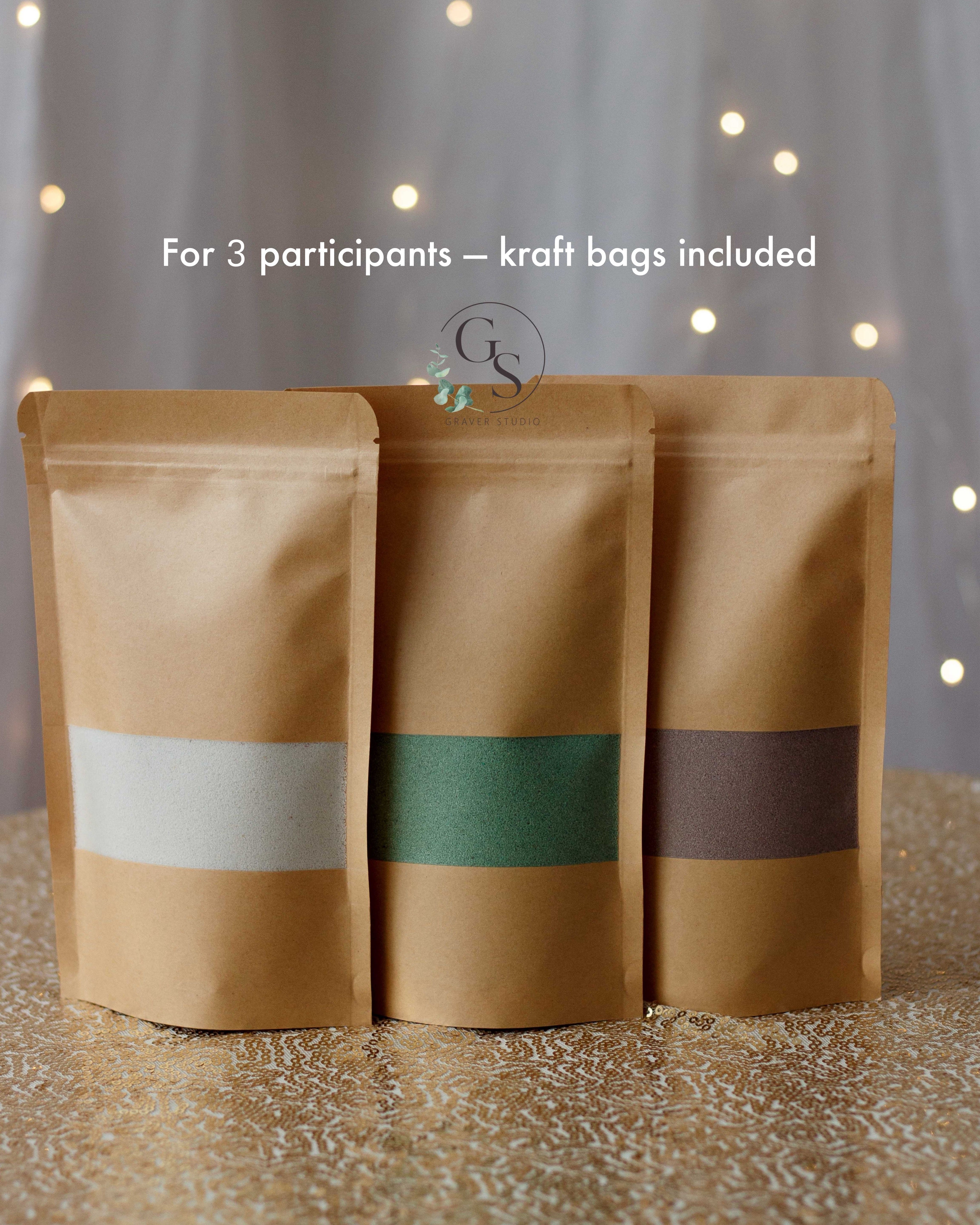 Rustic wooden unity sand frame for romantic wedding ceremony