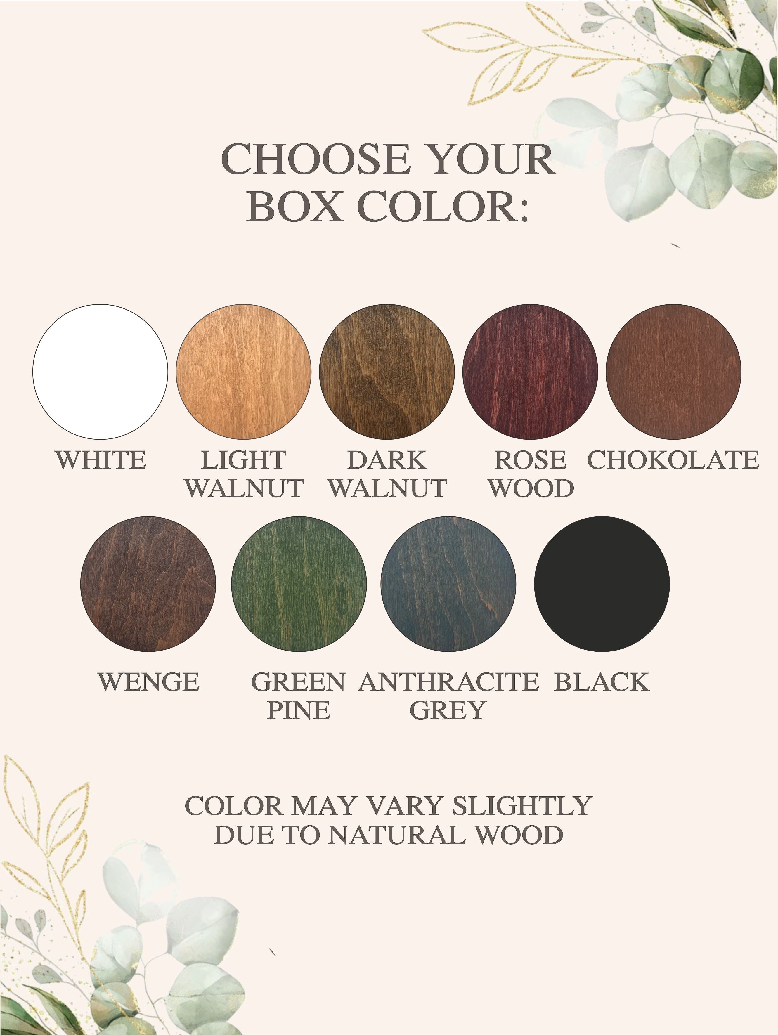 Personalized Wooden Wedding Card Box (House Shape)