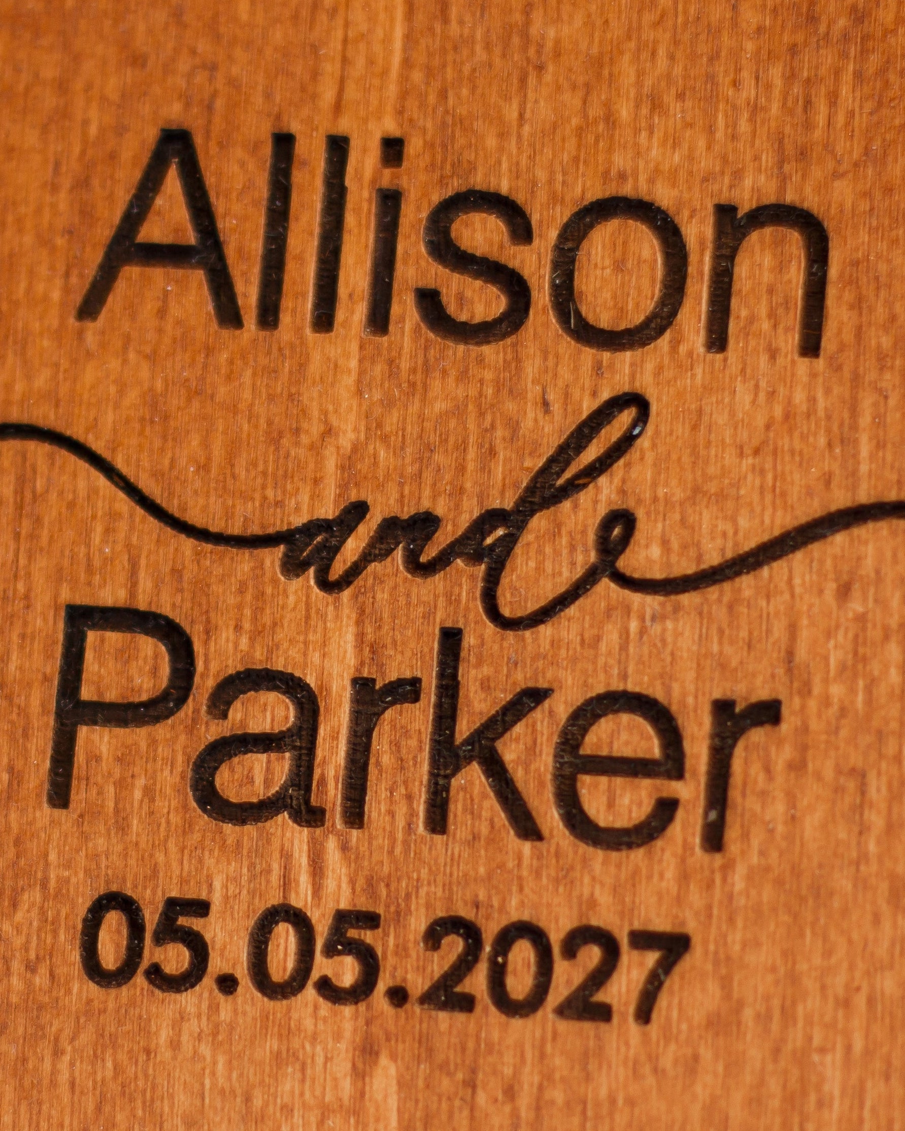 Personalized ring bearer box for wedding day