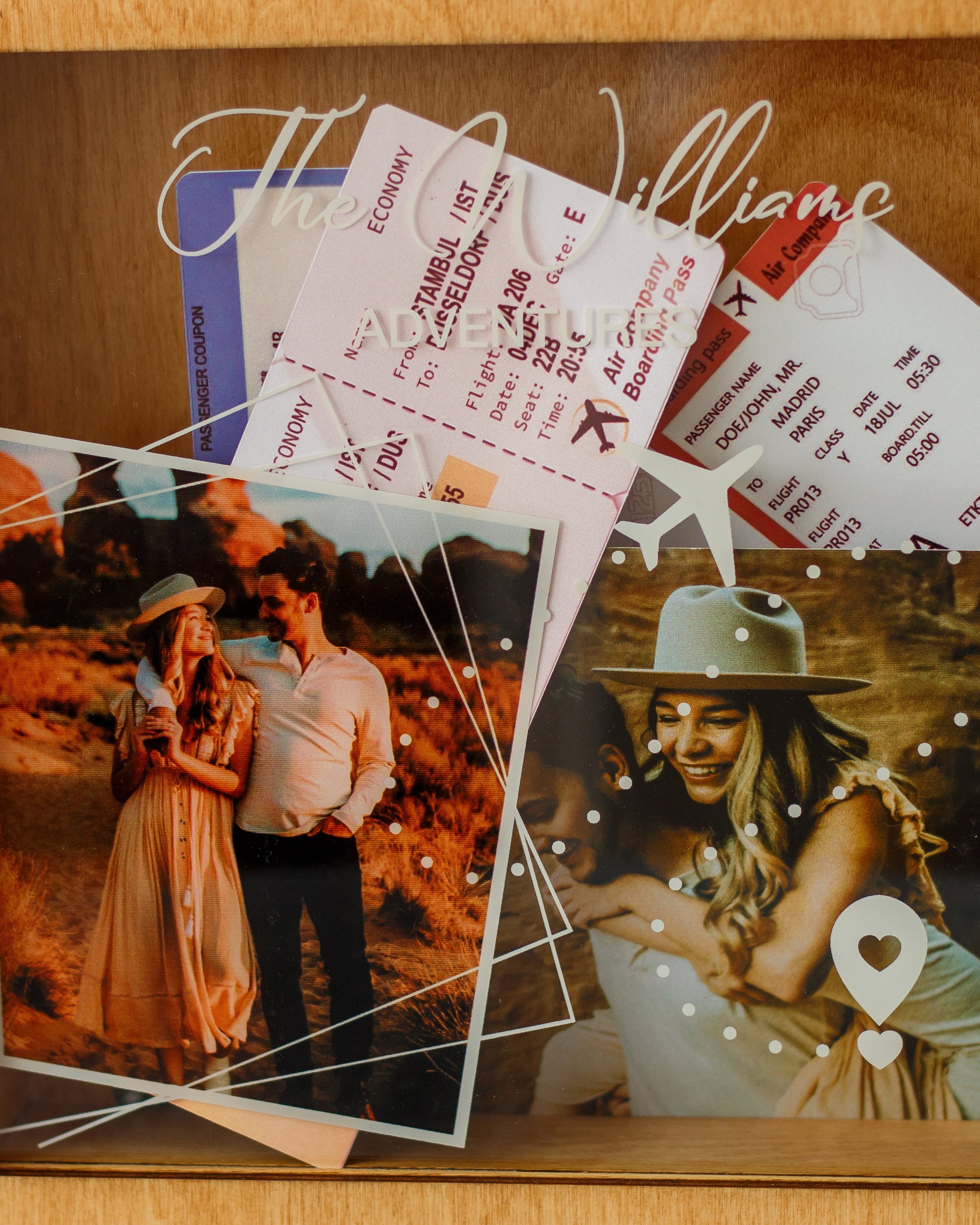 Personalized adventure box gift for travelers