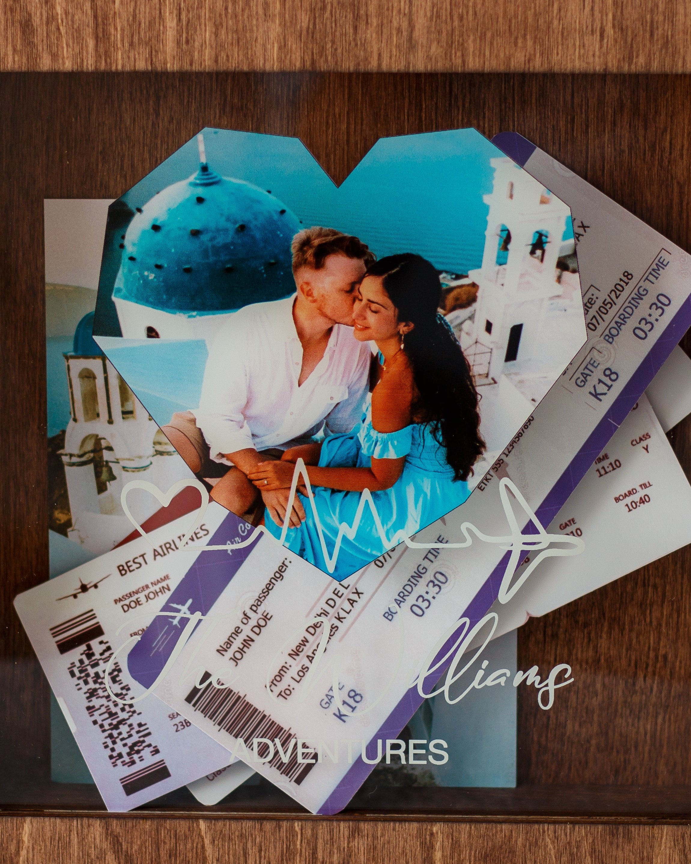 Personalized wanderlust gift for travel lovers