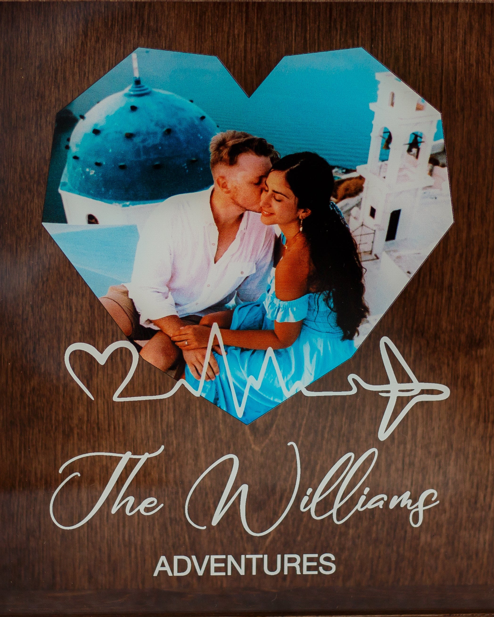 Adventure keepsake box for trips and vacations